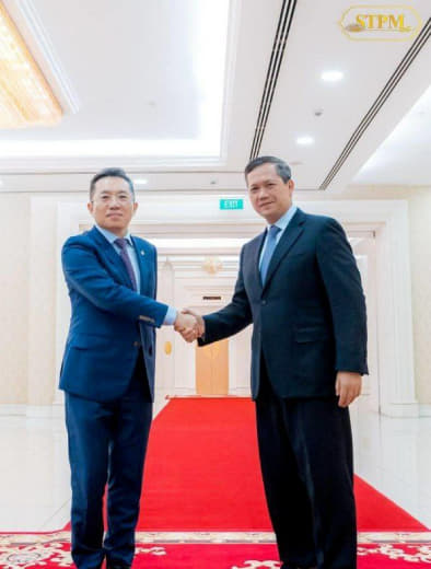 据柬媒消息，12月7日，柬埔寨首相洪玛耐会见北京城建集团国际事业部总经...